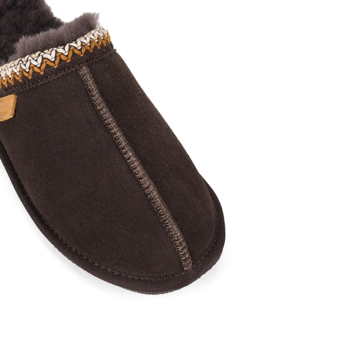 Cozi Ground-coffee suede