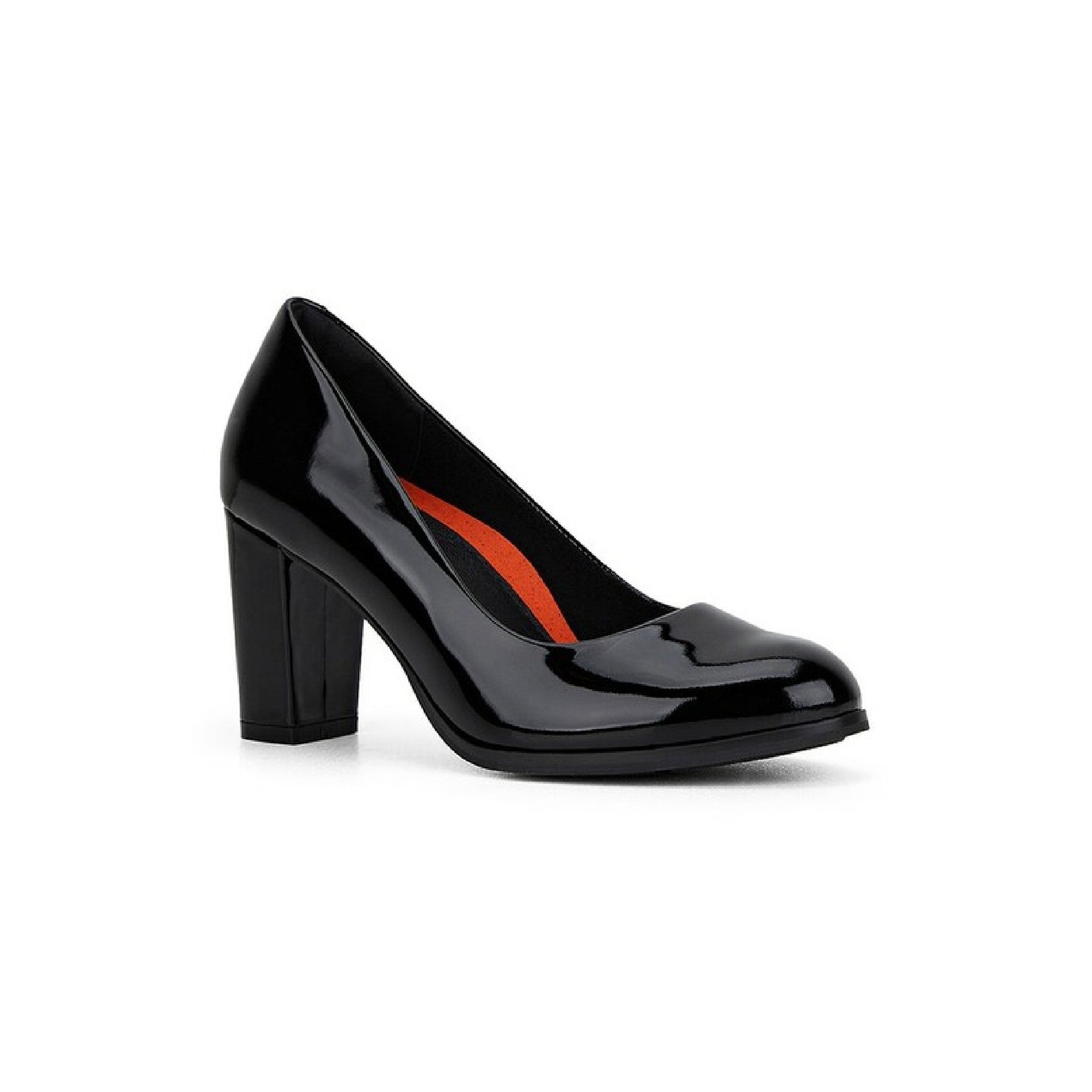 The Tall Pump H Black-Patent